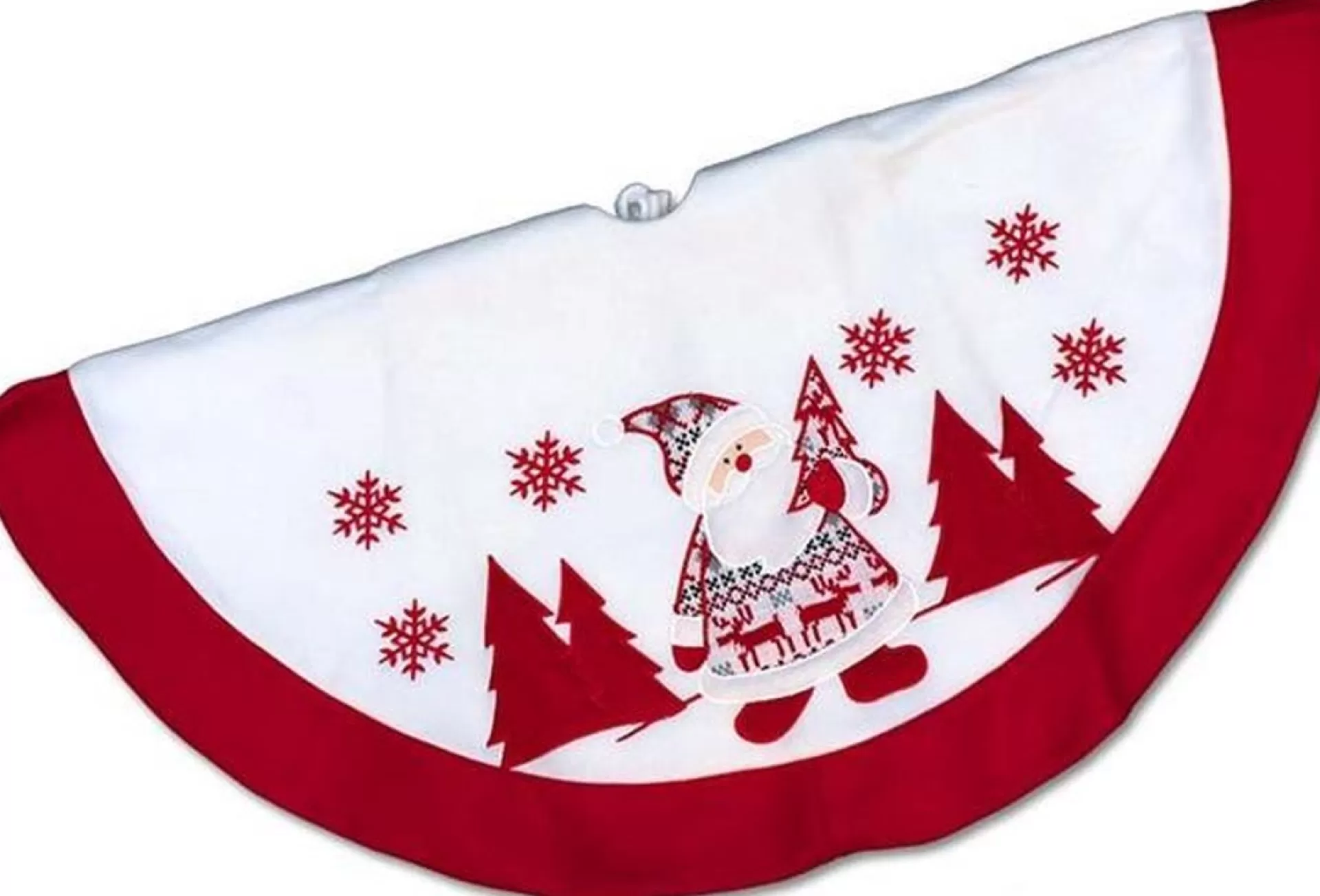 Unique Living - Treeskirt Winterland 90Cm O Santa - Kerstboomkleed Hot