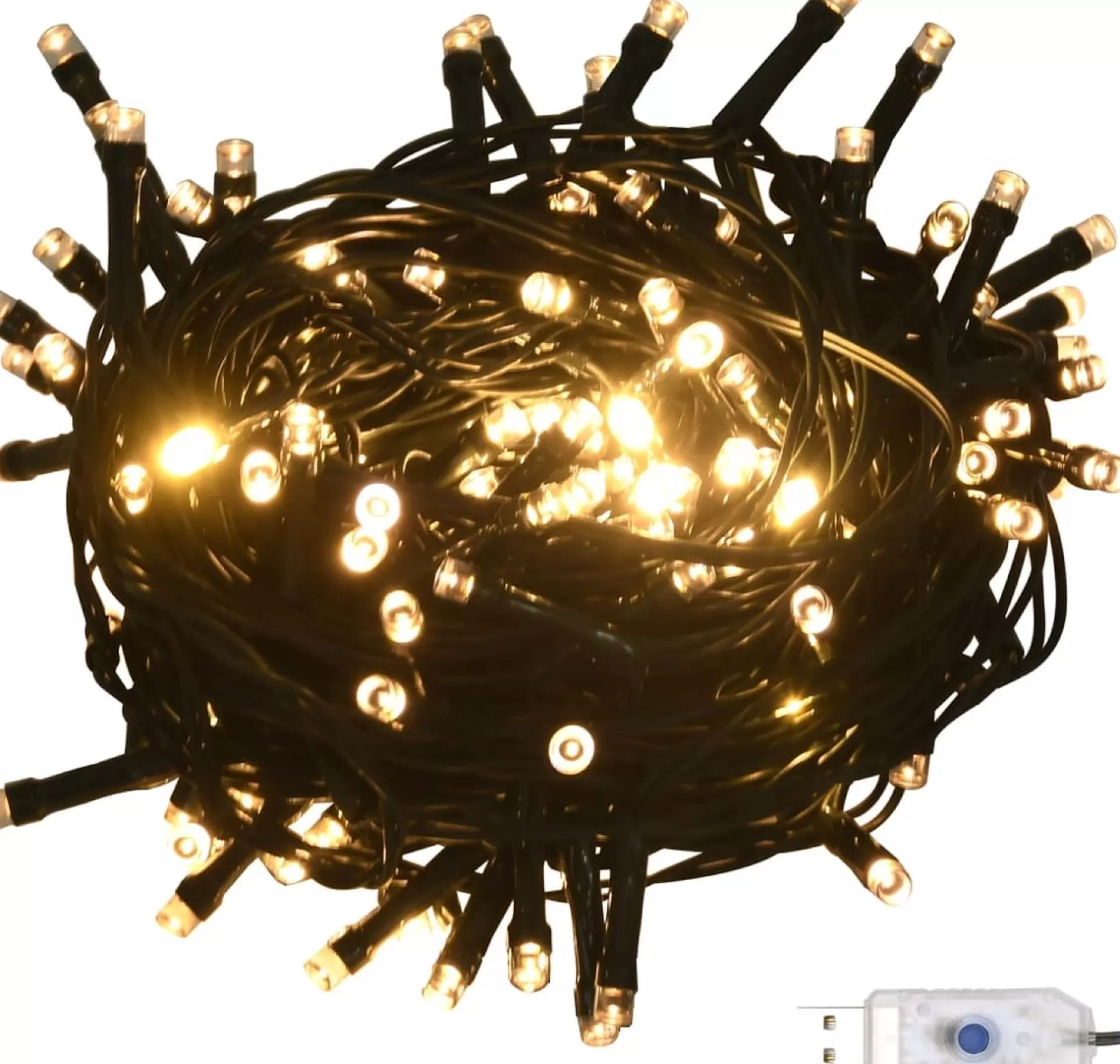 VidaLife Kunstkerstboom Met Led's En Standaard Half 180 Cm Pvc Wit Clearance