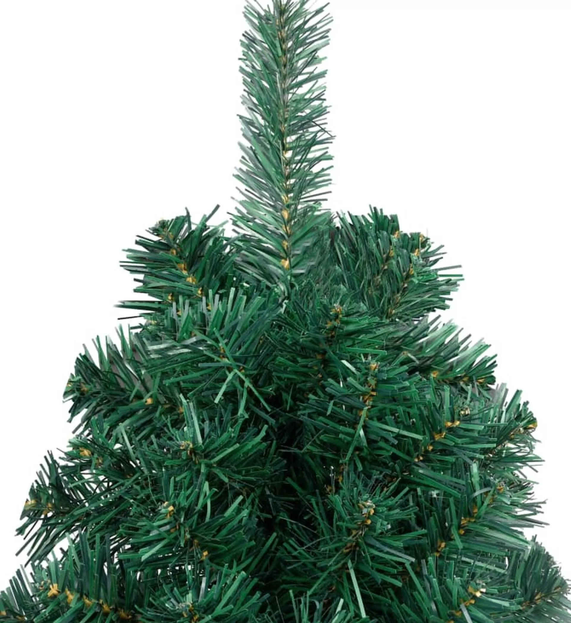 VidaLife Kunstkerstboom Met Led's En Standaard Half 210 Cm Pvc Groen Clearance