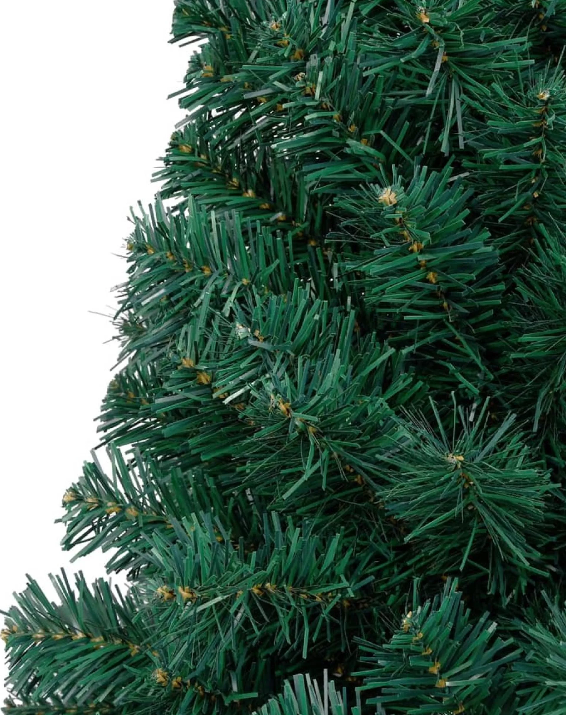 VidaLife Kunstkerstboom Met Led's En Standaard Half 210 Cm Pvc Groen Clearance