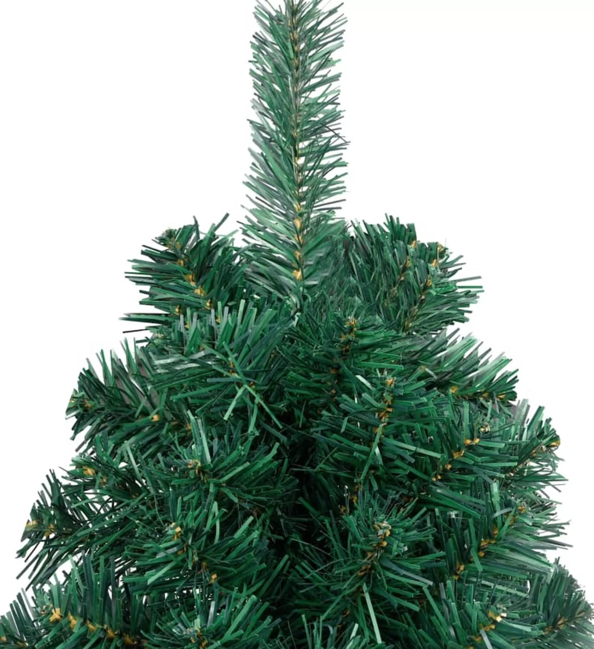 VidaLife Kunstkerstboom Met Led's En Standaard Half 240 Cm Pvc Groen Cheap