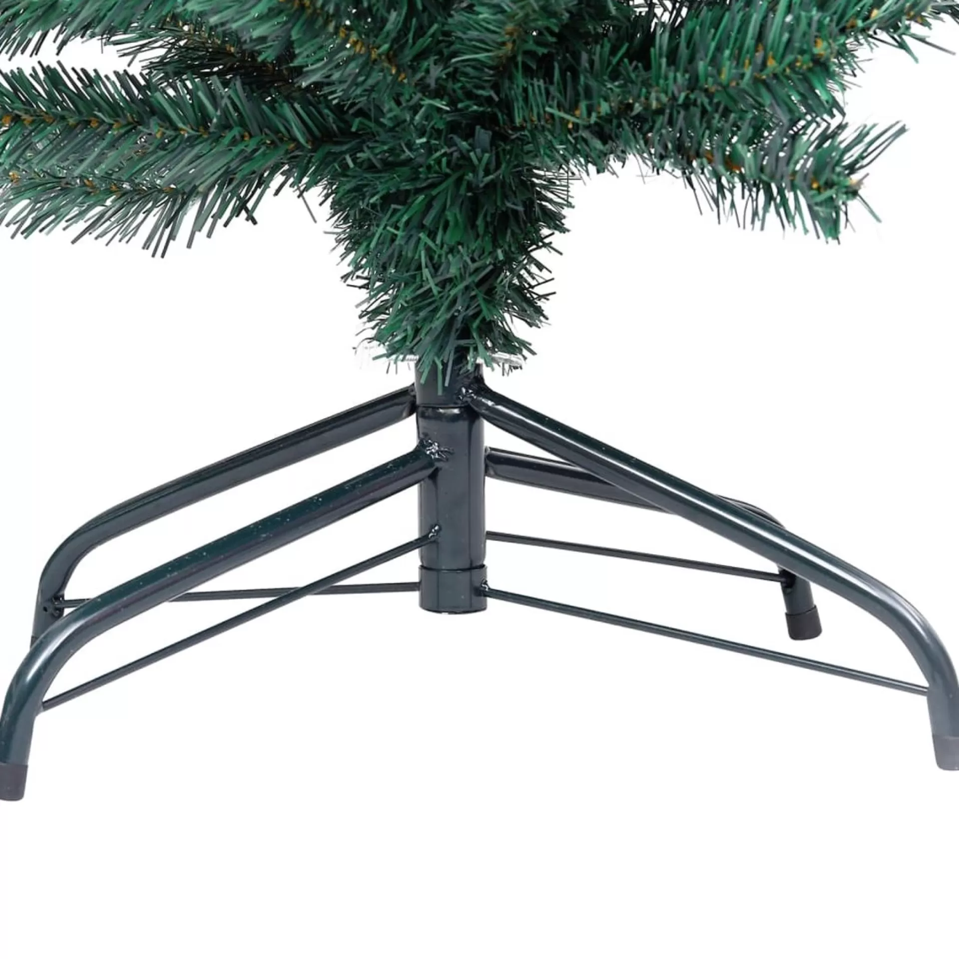 VidaLife Kunstkerstboom Met Led's En Standaard Smal 120 Cm Pvc Groen New
