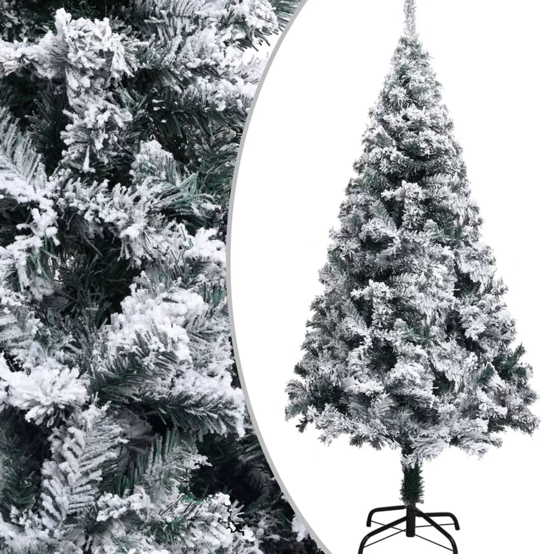 VidaLife Kunstkerstboom Met Sneeuw 120 Cm Pvc Groen Best Sale