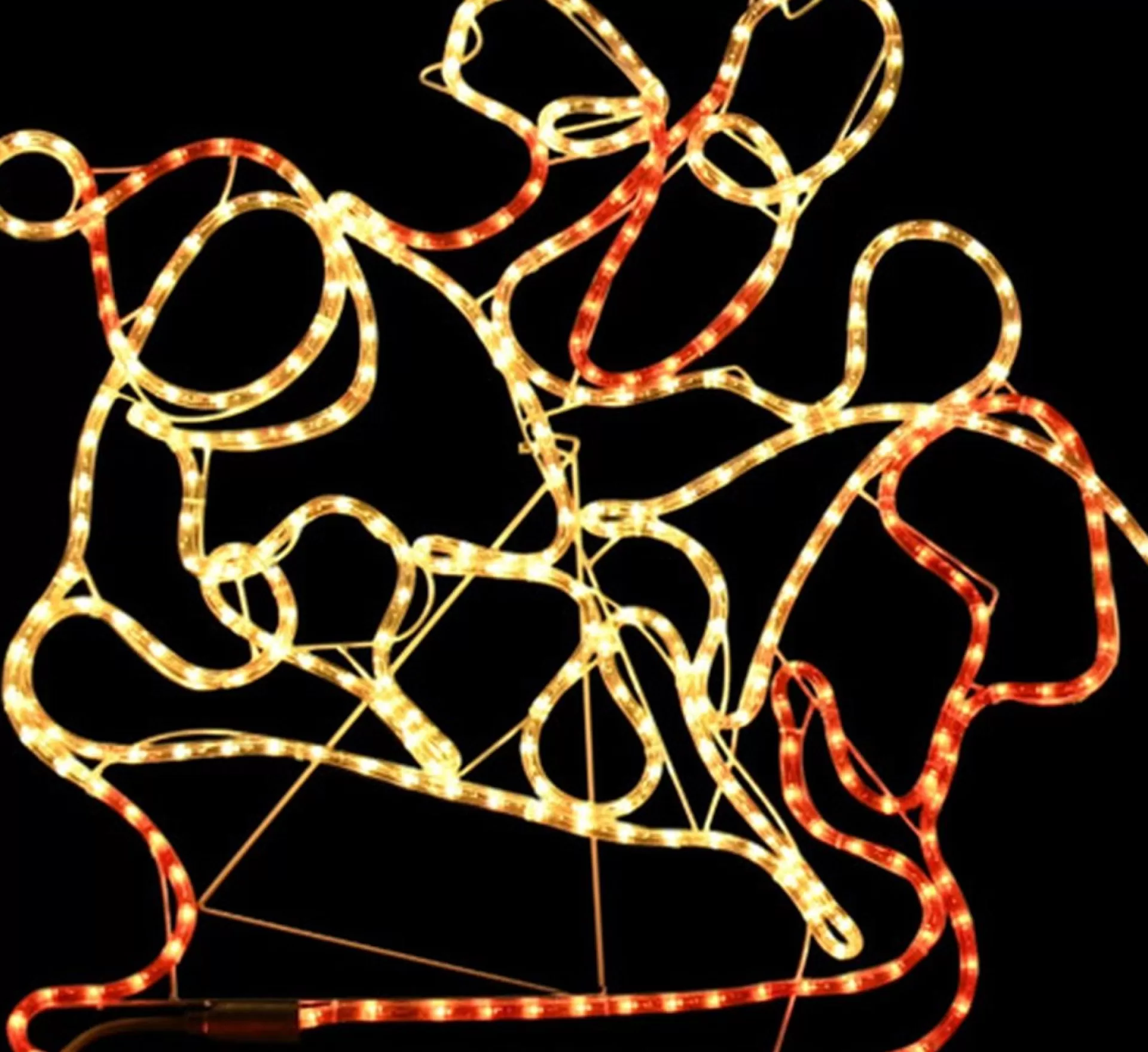 vidaXL Kerstverlichting 6 Rendieren En Slee 2160 Led's Xxl 7 M Best