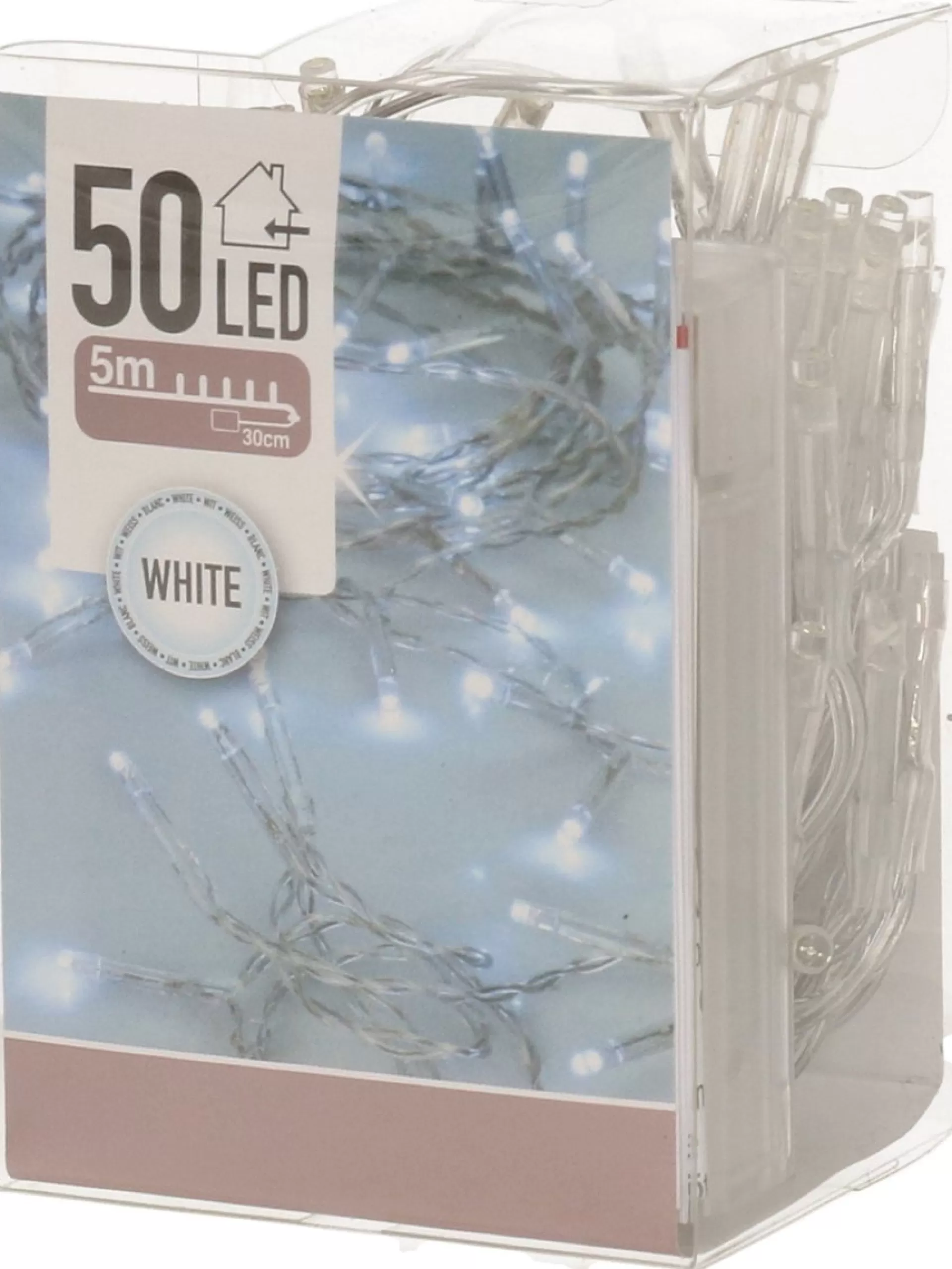 Merkloos Volle Mini Kerstboom/Kunstboom Groen 45 Cm Inclusief Helder Witte Kerstverlichting Best