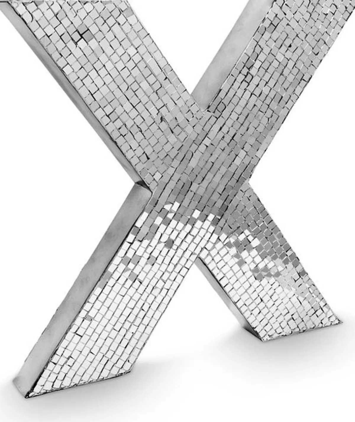 vtwonen Kersthanger> Decoratie X Van Metaal - Kerstdecoratie 35,5X4,5X33,5Cm