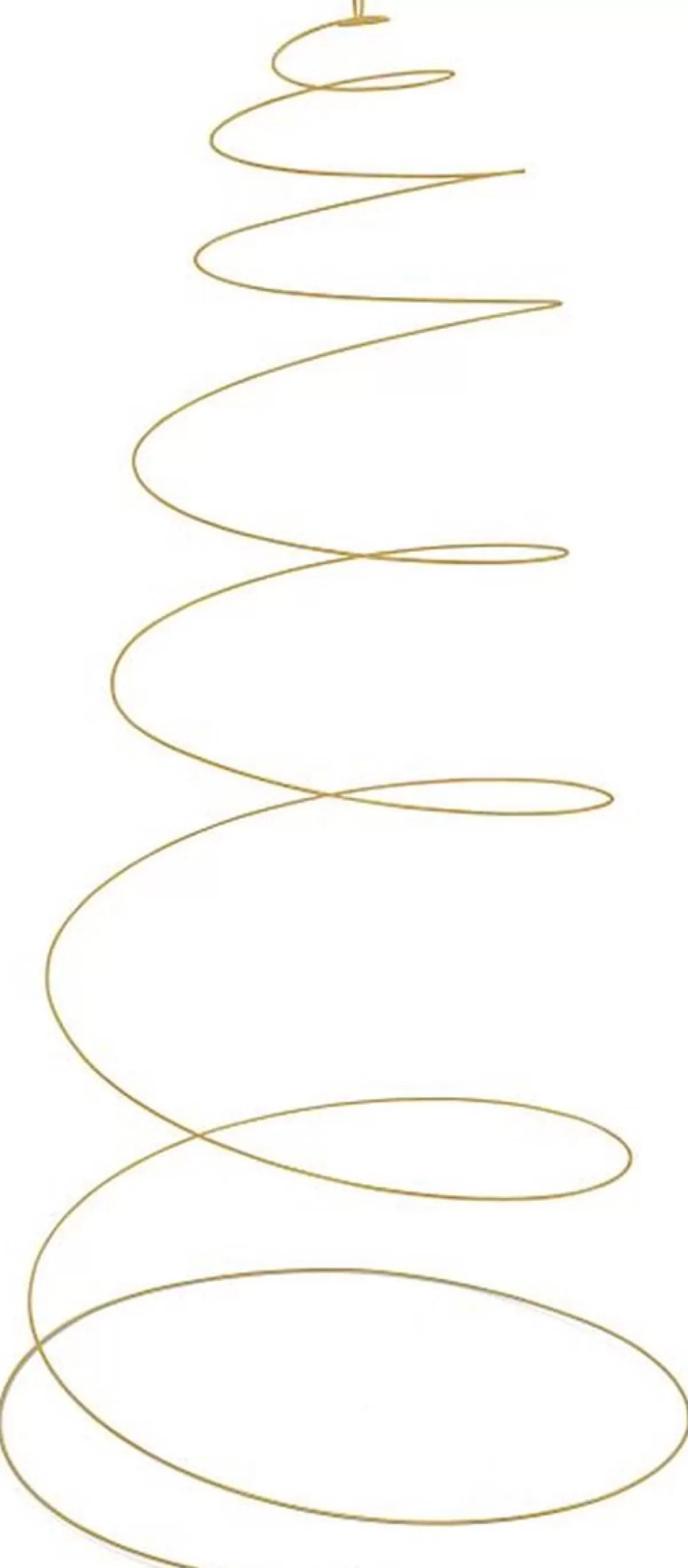 vtwonen Kersthanger> Spiraal Kerstboom Van Metaal - Kerstdecoratie 80Cm