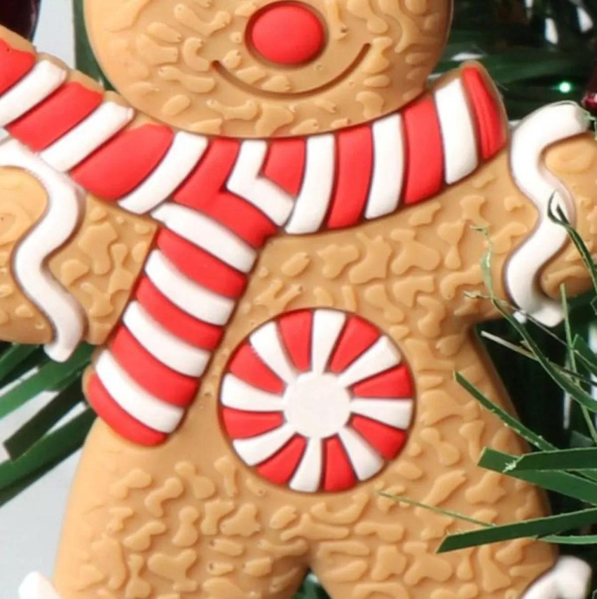Winkrs Kerstboomversieringen> - 12X Koekemannetje - Gingerbread Bear - Kerstboom Decoratie - 7 X 5 Cm