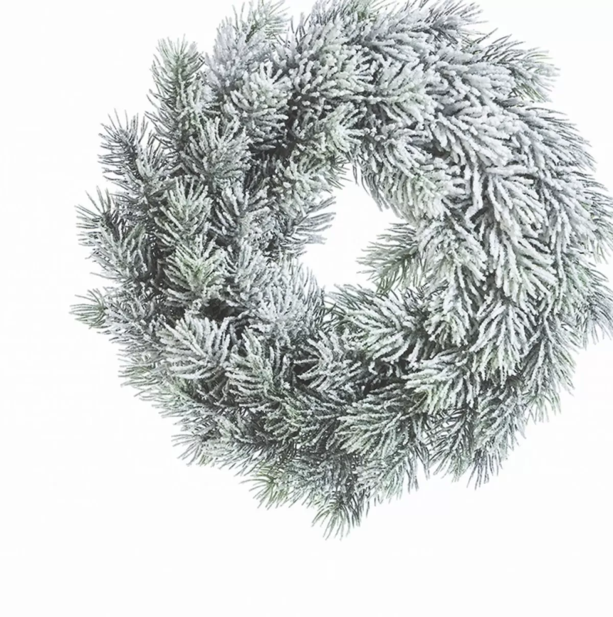 Naturn Christmas Kerstkransen>Witte Kerstkrans Met Sneeuw Van | O 30 Cm | Krans Landelijk Rond | Kerstdecoratie Deurkrans | Kerstkransen | Krans Voor De Kerst | Kerstversiering Kransen En Kerstslinger | Wit